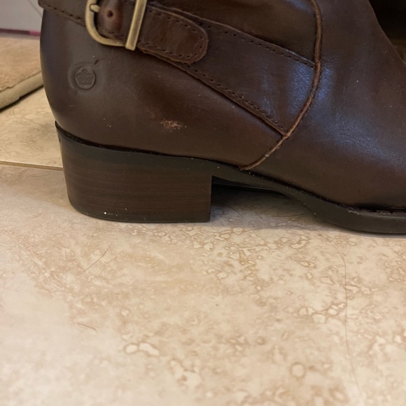Born brown riding boots Sz 8 - Picture 4 of 7
